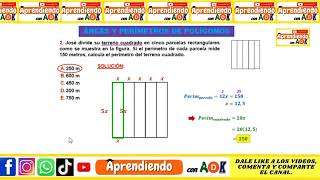 RAZONAMIENTO GEOMÉTRICO rm rma geometry matematik razonamientomatematico geometri matematika [upl. by Bordy57]