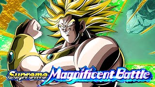 UNCONTROLLABLE POWER MISSION VS SUPREME MAGNIFICENT BATTLE SSJ TRUNKS amp GOTEN  DBZ Dokkan Battle [upl. by Mcdougall156]