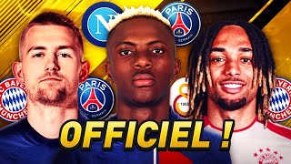 LES NOUVEAUX GROS TRANSFERTS DU MERCATO HIVERNAL 2024 [upl. by Heimer]