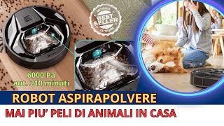 LEFANT M320 ROBOT ASPIRAPOLVERE  IDEALE PER PELI DI ANIMALI DOMESTICI  FORTE ASPIRAZIONE [upl. by Laven201]