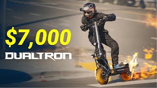 Dualtron X Limited Electric Scooter Review  Fastest Farthest Biggest Baddest [upl. by Omarr]