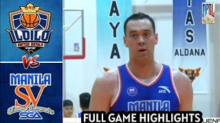 MPBL HIGHLIGHTS  MANILA SV VS ILOILO UNITED ROYALS  JUNE 19 2024 mpbl mpblhighlights [upl. by Ahtnamas225]