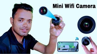 Ctrzą Mini Wifi 1080P Full HD Spy Hidden  Mini Camera Wifi Connect Mobile  Hidden Camera Wifi [upl. by Cherise]