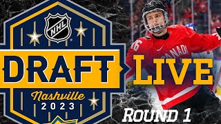 2023 NHL Draft Livestream  Day 1 Round One [upl. by Kirschner886]