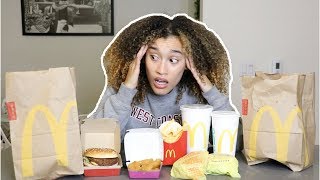 MCDONALDS MUKBANG WITH LOTS OF TEA IM SINGLE AGAIN WOULD I DATE KIAN OR BOBBY [upl. by Lachish356]