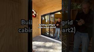 Building Offgrid cabin in the woods  bunkie cabin build  CabinBuilding [upl. by Lane]