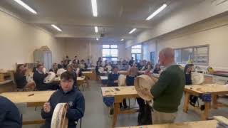 Bodhran Making Workshop 2023 [upl. by Nasar375]