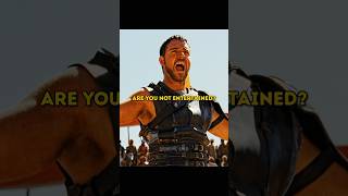 “Are you not entertained”  Gladiator 2000 gladiator shorts movie [upl. by Nellie]