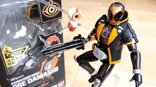 初回ユルセン付属 SHFiguarts 仮面ライダーゴースト オレ魂 レビュー！ガンガンセイバーは2モード変形 フードも2Ver付属 SHフィギュアーツ [upl. by Ecidna]