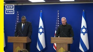 Secretary Lloyd Austin Israeli Defense Minister Hold News Conference [upl. by Feld]