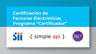 Certificación de Facturas Electrónicas  SII Chile 2024 [upl. by Nairim]