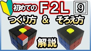 ゆっくりＦ２Ｌ（９）◆ありそうでなかったつくり方とそろえ方◆ 全４１種類 初心者向け ルービックキューブ [upl. by Midge]