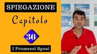 Capitolo 36 Promessi sposi Analisi [upl. by Skiest]