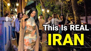 IN THIS VIDEO THE REAL IRAN 🇮🇷 Richest Neighborhood And Iranian NightLife ایران [upl. by Mosra]