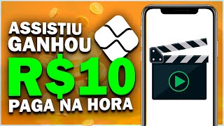 APP DE ASSISTIR VIDEOS QUE PAGA NA HORA VIA PIX E PAGBANK PROVA DE PAGAMENTO [upl. by Atcele489]