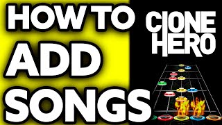 How To Add Songs to Clone Hero Very EASY [upl. by Phyllys]