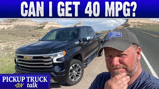 Unreal Hypermile MPG results w 2023 Chevy Silverado 1500 30L Duramax diesel [upl. by Sikes887]