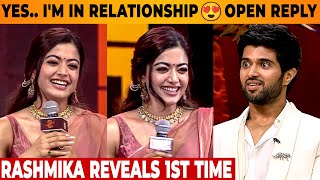 Rashmika Confirms Love Relationship With Vijay Devarakonda 😍  Pushpa 2 Tamil Speech  Allu Arjun [upl. by Yerd]