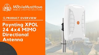 Poynting XPOL 24 4x4 MIMO Directional Antenna [upl. by Aryahay]