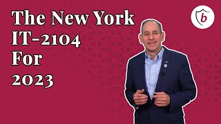 The New York IT2104 For 2023 [upl. by Hanley534]