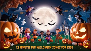 quotTrick or Treat 🎃 Spooky Halloween Songs for Kids  Sing Along to Halloween is Herequot [upl. by Ninaj]