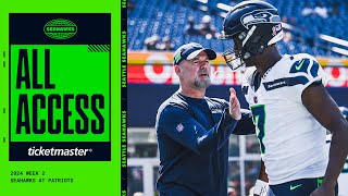 2024 Seahawks All Access  Week 2 at New England Patriots [upl. by Esirec]