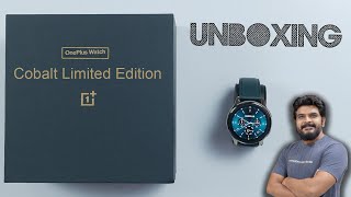 Oneplus Watch Cobalt Limited Edition Unboxing  In Telugu [upl. by Chura593]