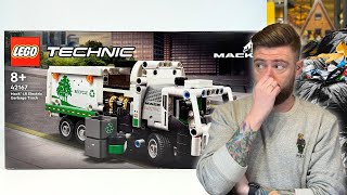 ŚMIECIARKA MACK LR ELECTRIC 🗑️ LEGO TECHNIC 42167 RECENZJA [upl. by Yecniuq]