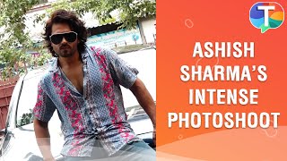 Prithvi Vallabh  Itihaas Bhi fame Ashish Sharmas intense photoshoot  BTS video [upl. by Llewol461]