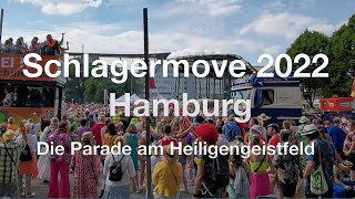 Schlagermove 2022 in Hamburg  Die Parade FullHD4k [upl. by Keel932]