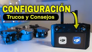 DJI SMART CONTROLLER Configuración y Consejos [upl. by Cynthie]