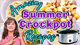 The Best SUMMER CROCKPOT Quick and Easy Recipes HOW TO MAKE easy CROCKPOT recipes everybody wants [upl. by Rozalin]