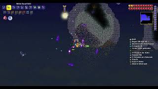 Terraria  Calamity  Vein Miner  Luminite planetoid  Satisfying [upl. by Sulienroc]