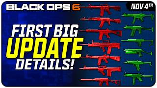 ARs Nerfed SMGs Buffed Recon Nerf Details amp Much More  Black Ops 6 Nov 4th Patch [upl. by Akirea]