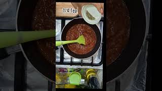 Homemade Marinara in 60 Seconds An Italian Magic Revealed MarinaraSauce PizzaSauce KhanaFlavor [upl. by Joub]