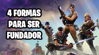 CÓMO SER FUNDADOR EN 2024  FORTNITE [upl. by Chryste]