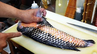 Japanese Street Food  RAZOR FISH Cooked Three Ways Okinawa Seafood [upl. by Augustin356]