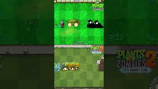 Pvz vs Pvz 2  Two Cob Cannons amp Sea Shroom Vs Gargantuar Zombies shorts [upl. by Uzial]