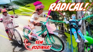 Helena aprendeu a andar de BIKE SEM RODINHA  COMPILAÇÃO [upl. by Falconer194]