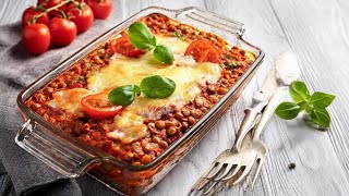 Vegetarische LINSENLASAGNE  quotitalienische Küchequot [upl. by Ahsekam605]