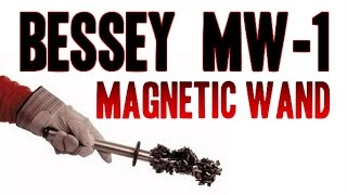 SWARF REMOVER Bessey MagWand MW1 Magnetic Wand [upl. by Aihsemot]