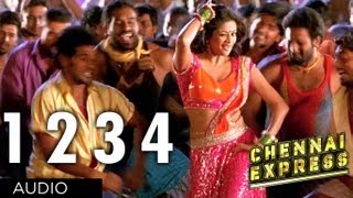 Chennai Express Full Song One Two Three Four 1234  Shahrukh Khan Deepika Padukone [upl. by Akaenahs]