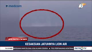 Awak Kapal Tugboat AS Jaya II Saksikan Jatuhnya Lion Air JT610 [upl. by Hedve]