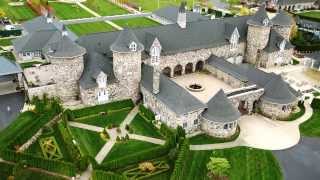 Castle Farms Aerial Video Virtual Tour  Charlevoix Michigan [upl. by Ennywg]