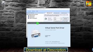 Virtual Serial Port Driver 100 Build 100858 [upl. by Rogozen]