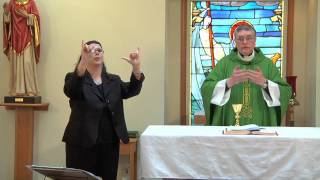 VII Liturgy of the Eucharist Contd  The New Roman Missal for Interpreters [upl. by Benji]