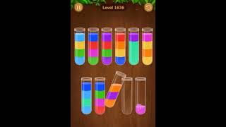 Water Sort  Color Sort Game Level 1631  1640 Walkthrough  PuzzleChallenge ✔️ [upl. by Inoy]