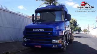 REFORMA SCANIA 124 G  MASCARELLO CABINES [upl. by Abrahan779]