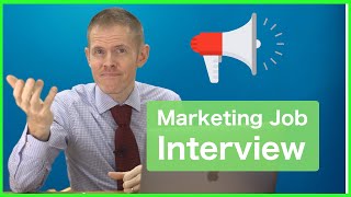 Full English Interview Conversation for Marketing Job Easy amp Hard Lessons [upl. by Atinihc30]