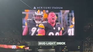 Pittsburgh Steelers Play Renegade Sunday Night Football [upl. by Annail]